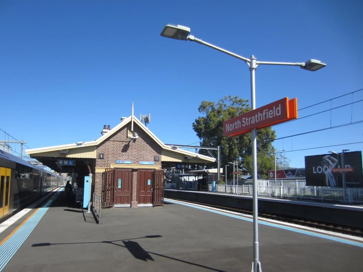 North Strathfield railway station